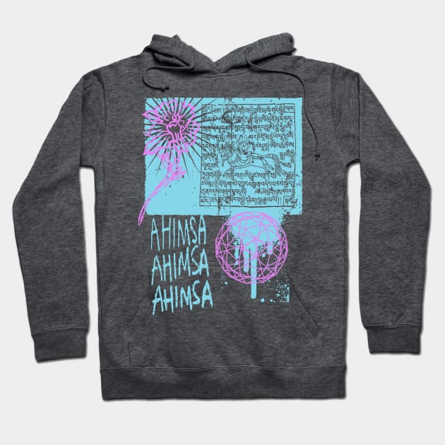 Ahimsa Nepali Narcissvs Hoodie by Roisiles